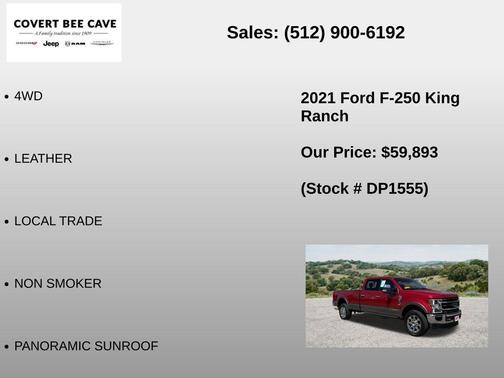 Stone Gray 2021 Ford F-250 King Ranch