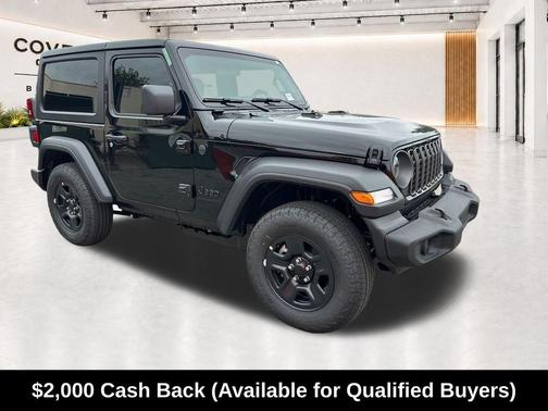 Black Clearcoat 2026 Jeep Wrangler Sport