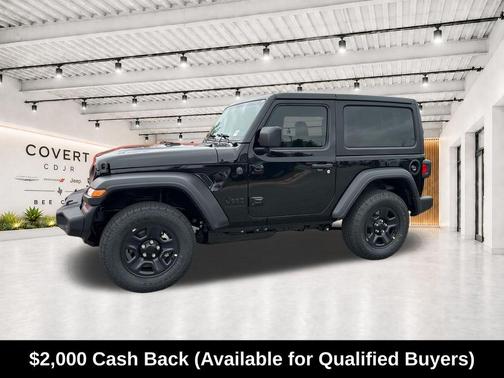 Black Clearcoat 2026 Jeep Wrangler Sport
