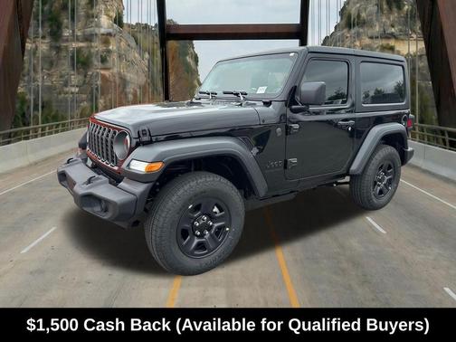 Black Clearcoat 2026 Jeep Wrangler Sport