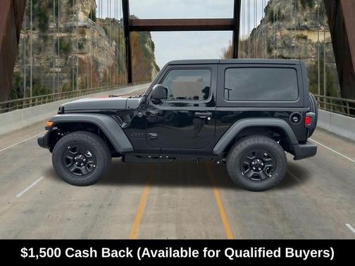 Black Clearcoat 2026 Jeep Wrangler Sport