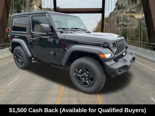 Black Clearcoat 2026 Jeep Wrangler Sport