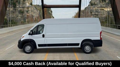Bright White Clearcoat 2026 RAM ProMaster 2500 High Roof