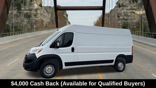 Bright White Clearcoat 2026 RAM ProMaster 2500 High Roof