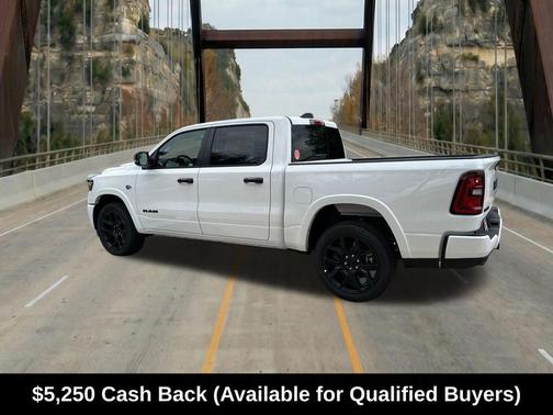 Bright White Clearcoat 2026 RAM 1500 Laramie