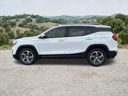 Summit White 2020 GMC Terrain SLT