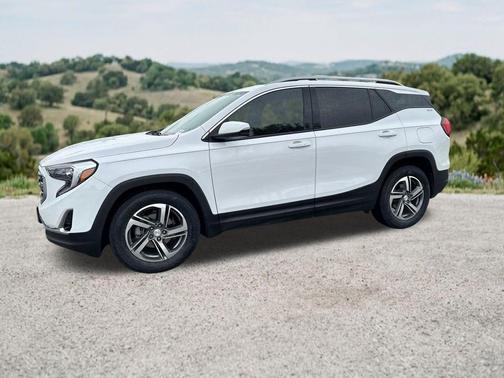Summit White 2020 GMC Terrain SLT