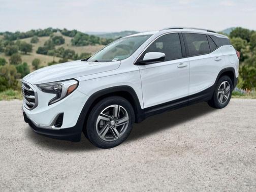 Summit White 2020 GMC Terrain SLT