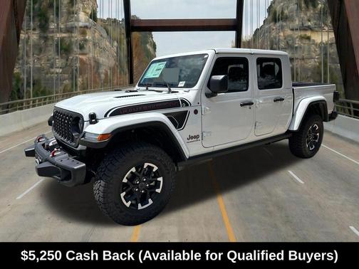 Bright White Clearcoat 2026 Jeep Gladiator Shadow Ops