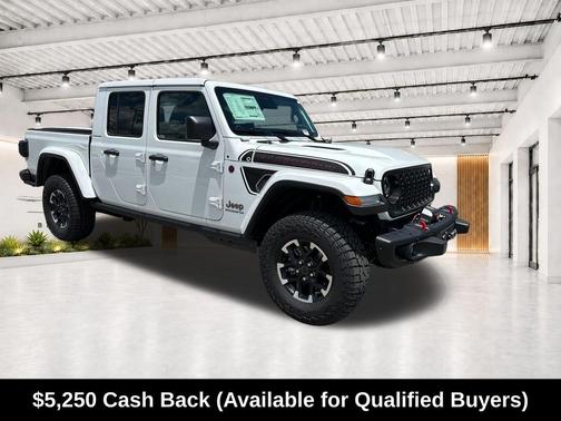Bright White Clearcoat 2026 Jeep Gladiator Shadow Ops
