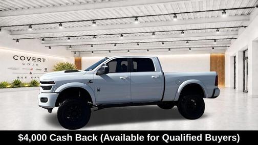 Bright White Clearcoat 2026 RAM 2500 Laramie