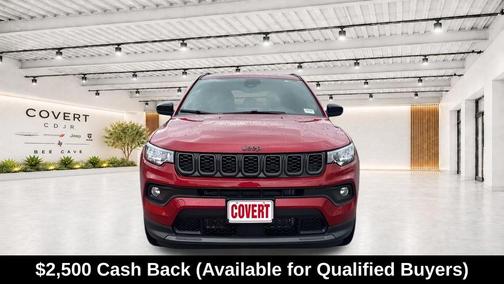 Red 2026 Jeep Compass Latitude