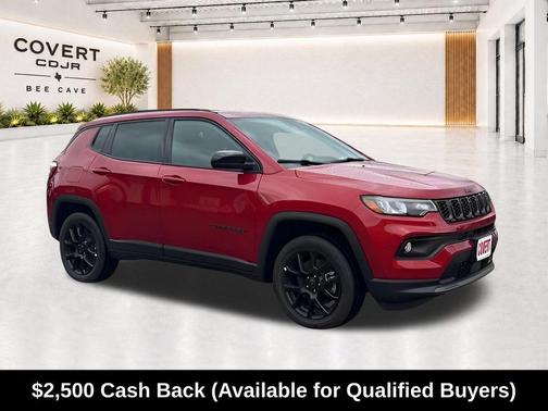 Red 2026 Jeep Compass Latitude