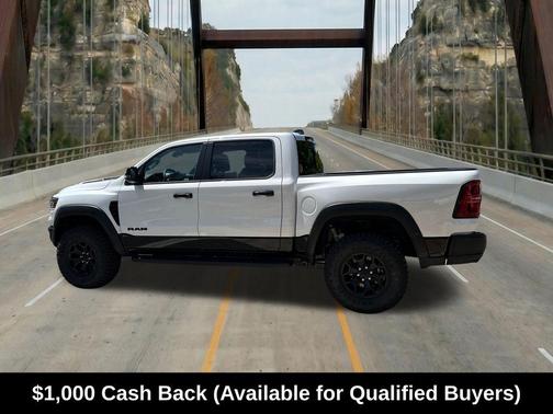 Bright White Clearcoat 2026 RAM 1500 RHO