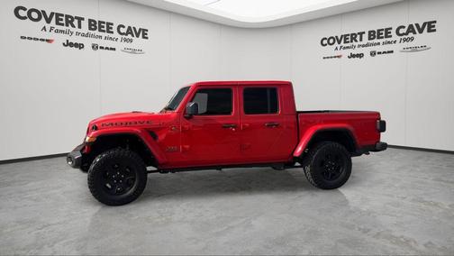 Firecracker Red Clearcoat 2021 Jeep Gladiator Mojave