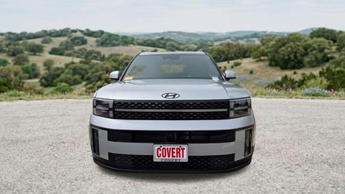 Shimmering Silver 2025 Hyundai SANTA FE HEV Calligraphy