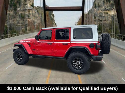 Firecracker Red Clearcoat 2026 Jeep Wrangler Rubicon