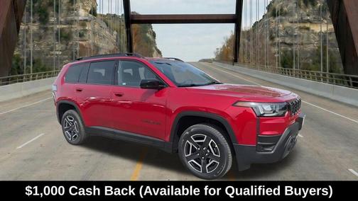 Red 2026 Jeep Cherokee Sport