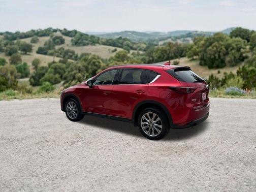 Soul Red Crystal Metallic 2021 Mazda CX-5 Grand Touring Reserve