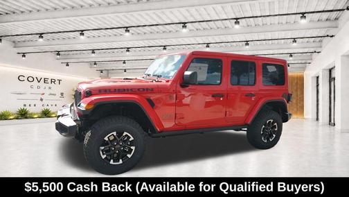 Red Clearcoat 2026 Jeep Wrangler Rubicon