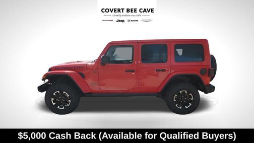 Firecracker Red Clearcoat 2026 Jeep Wrangler Rubicon