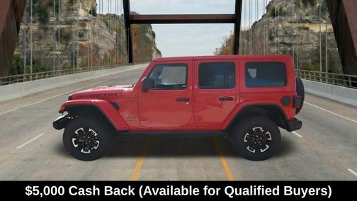 Firecracker Red Clearcoat 2026 Jeep Wrangler Rubicon