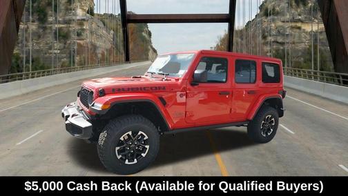 Firecracker Red Clearcoat 2026 Jeep Wrangler Rubicon