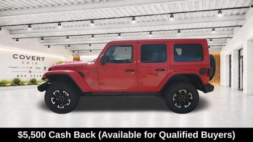 Red Clearcoat 2026 Jeep Wrangler Rubicon