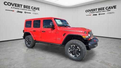 Firecracker Red Clearcoat 2026 Jeep Wrangler Rubicon SUV