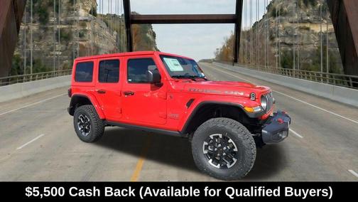 Red Clearcoat 2026 Jeep Wrangler Rubicon