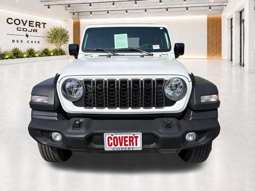 Bright White Clearcoat 2025 Jeep Wrangler Sport