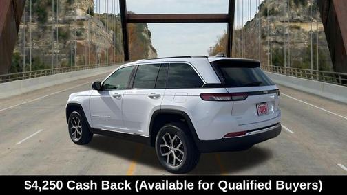 Bright White Clearcoat 2025 Jeep Grand Cherokee Limited