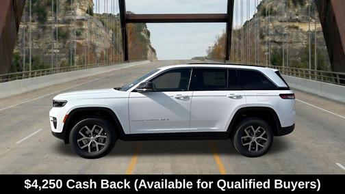 Bright White Clearcoat 2025 Jeep Grand Cherokee Limited