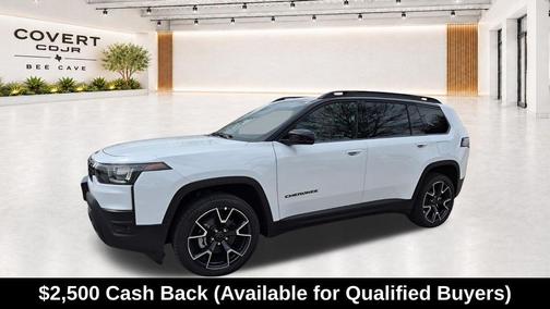 Bright White Clearcoat 2026 Jeep Cherokee Overland