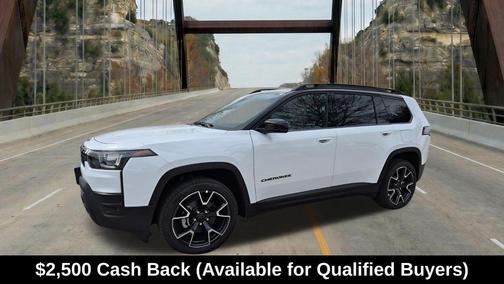 Bright White Clearcoat 2026 Jeep Cherokee Overland