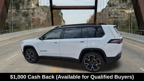 Bright White Clearcoat 2026 Jeep Cherokee Overland