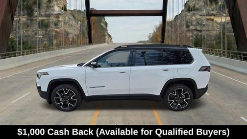 Bright White Clearcoat 2026 Jeep Cherokee Overland
