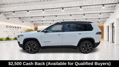 Bright White Clearcoat 2026 Jeep Cherokee Overland