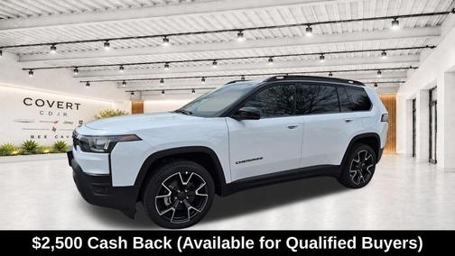 Bright White Clearcoat 2026 Jeep Cherokee Overland