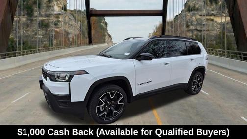 Bright White Clearcoat 2026 Jeep Cherokee Overland
