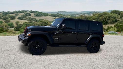 Black Clearcoat 2021 Jeep Wrangler Unlimited Sport