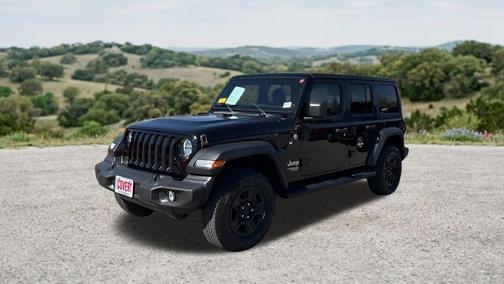 Black Clearcoat 2021 Jeep Wrangler Unlimited Sport