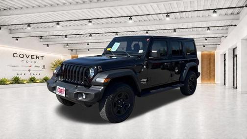 Black Clearcoat 2021 Jeep Wrangler Unlimited Sport