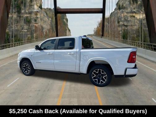 Bright White Clearcoat 2026 RAM 1500 Laramie
