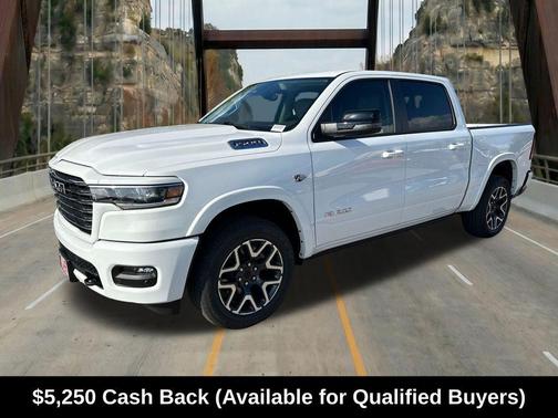 Bright White Clearcoat 2026 RAM 1500 Laramie