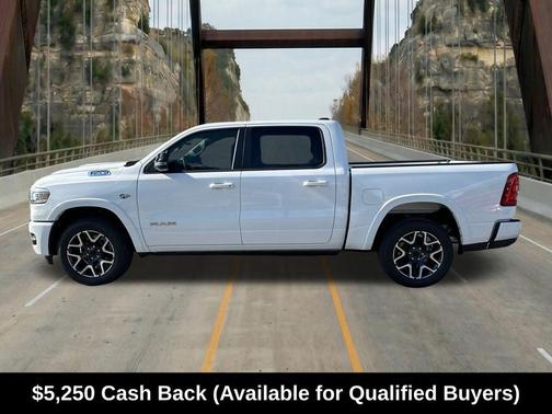 Bright White Clearcoat 2026 RAM 1500 Laramie