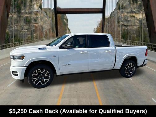 Bright White Clearcoat 2026 RAM 1500 Laramie