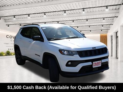 Bright White Clearcoat 2026 Jeep Compass Latitude