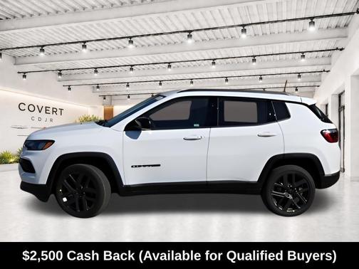 Bright White Clearcoat 2026 Jeep Compass Latitude