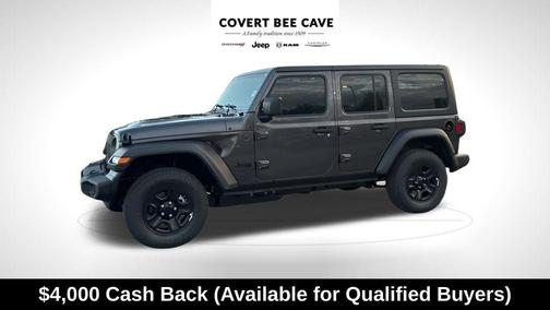 Granite Crystal Clearcoat Metallic 2026 Jeep Wrangler Sport